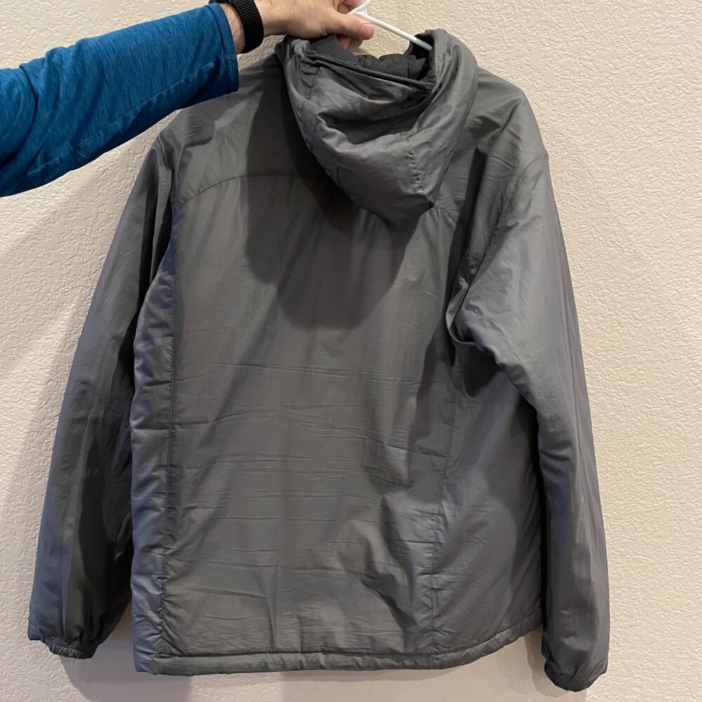 Men's Montbell Thermawrap Parka Black Grey Reversible Size Large - Picture 5 of 7